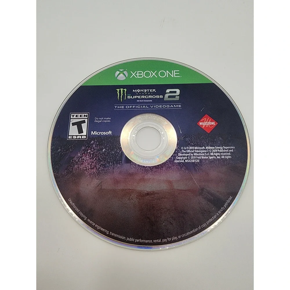 Monster Energy Supercross 2 The Official Videogame Xbox One Disc Only